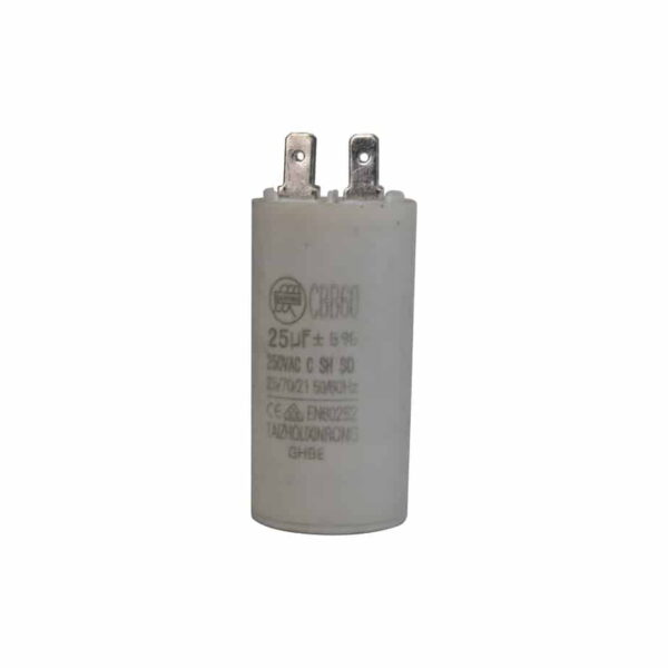 Capacitor para Bomba Periférica Autocebante Potencia de Entrada 370W (0.5 HP)