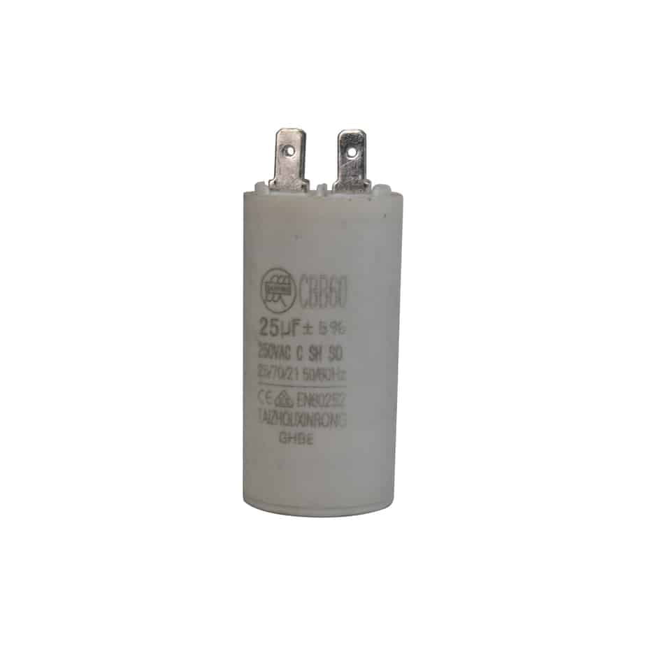 Capacitor para Bomba Periférica Autocebante Potencia de Entrada 370W (0.5 HP)