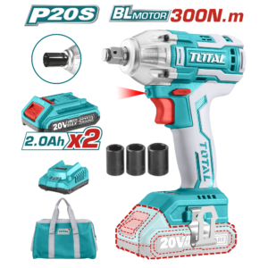 Llave de Impacto Inalámbrico con Cuadrante de 1/2" 20V