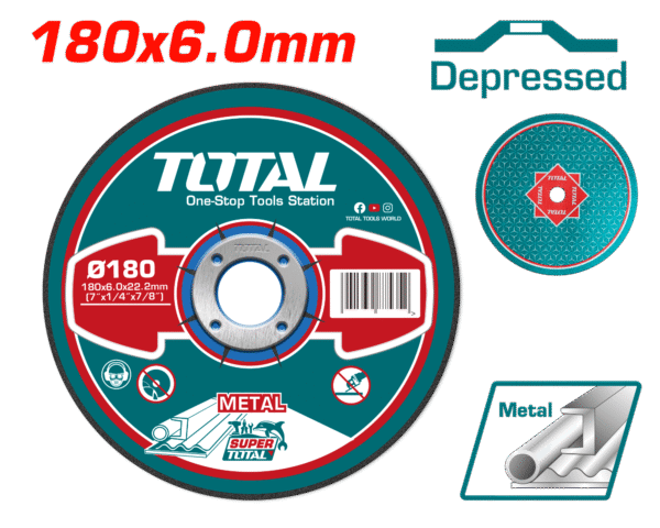 Disco Abrasivo para Desbaste de Metal