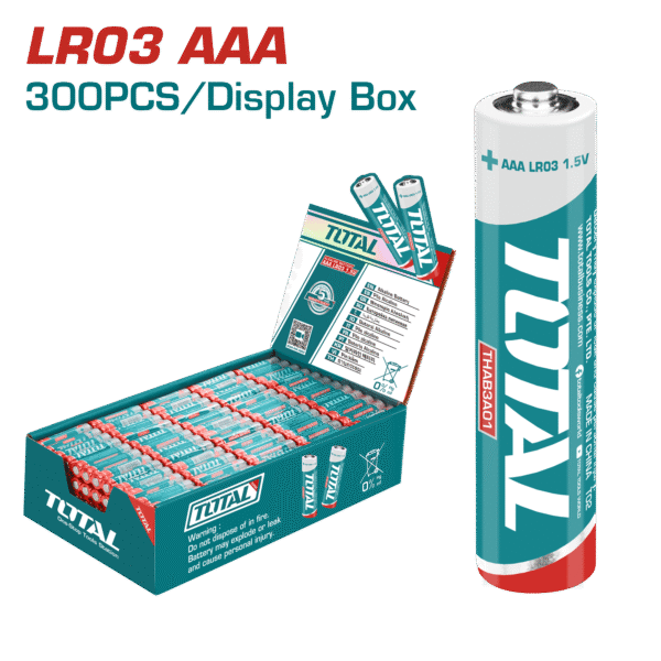 Baterías Alcalina AAA 1.5V LR03