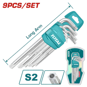 Juego de Llaves Torx - 9 pcs