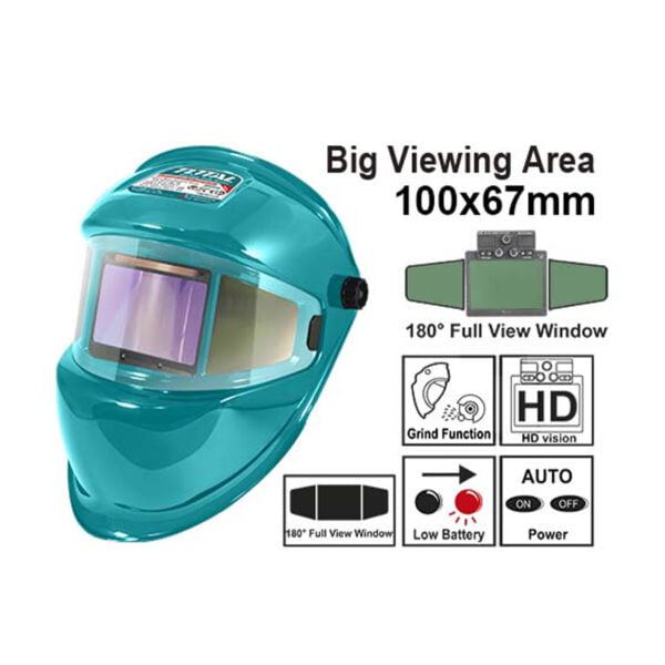Casco de soldadura con oscurecimiento automático
