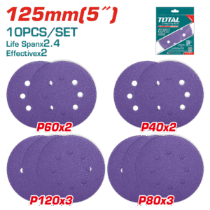 Disco lija morado