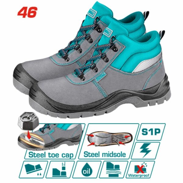 Botas de Seguridad Puntera y entresuela de Acero