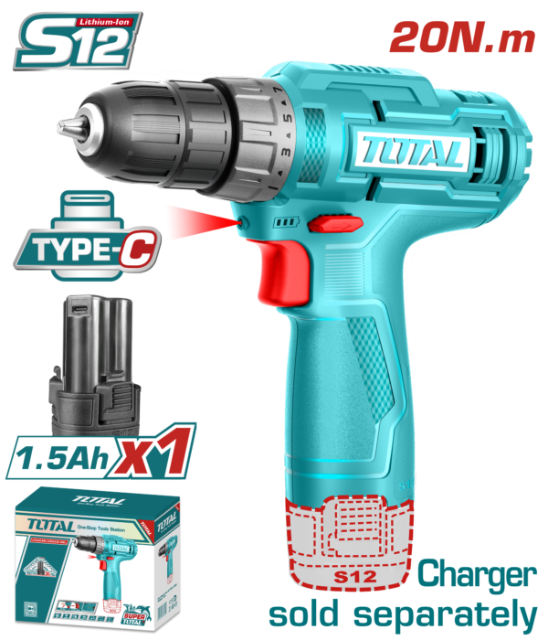 Taladro inalámbrico 12V