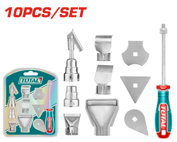 Kit de accesorios para pistola de calor de 10 piezas