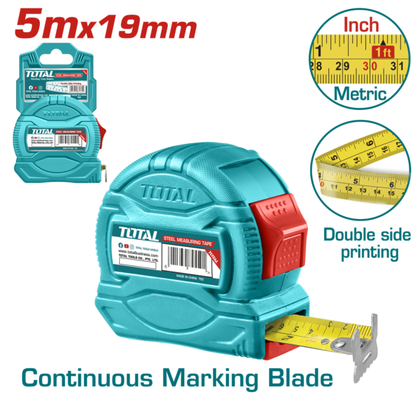 Cinta métrica de acero 5m