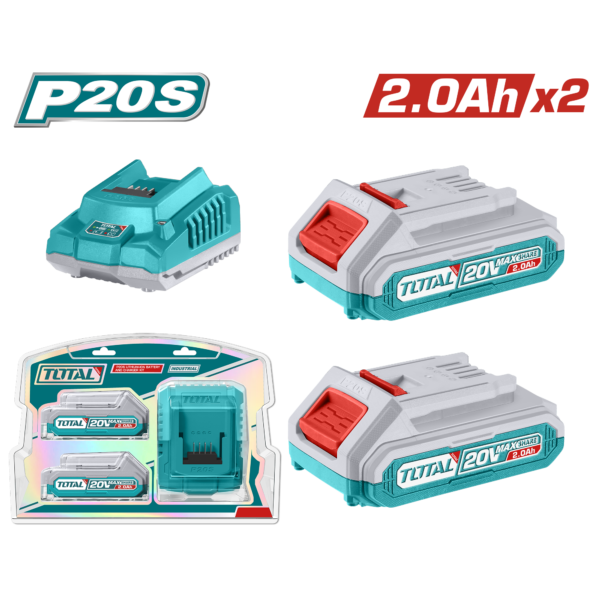 Kit de batería y cargador 20V