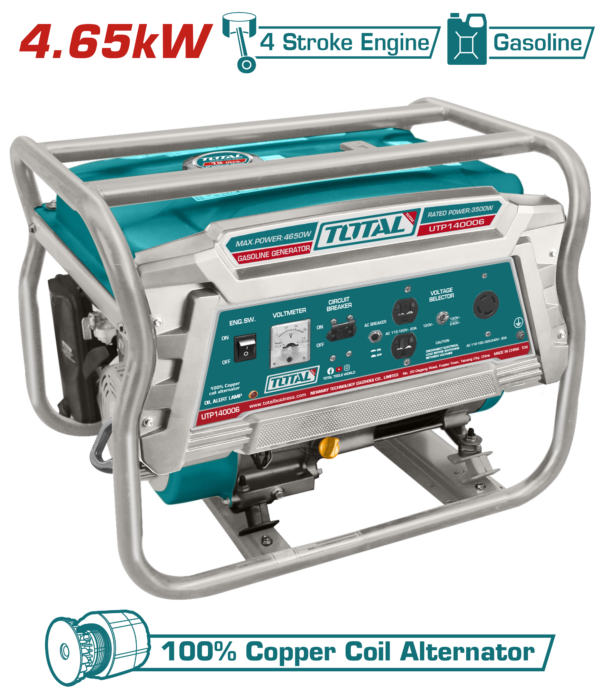 Generador a gasolina 4.65kW