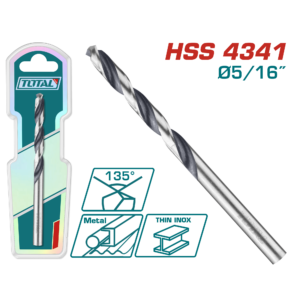 Mecha de Acero HSS 4341 5/16"