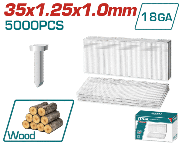Clavo brad de calibre 18 - 5000 piezas