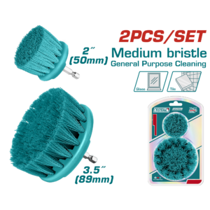 Juego de Cepillo de Cerdas Medianas 3.5", 360 grados de 3.5" 2 Pzas