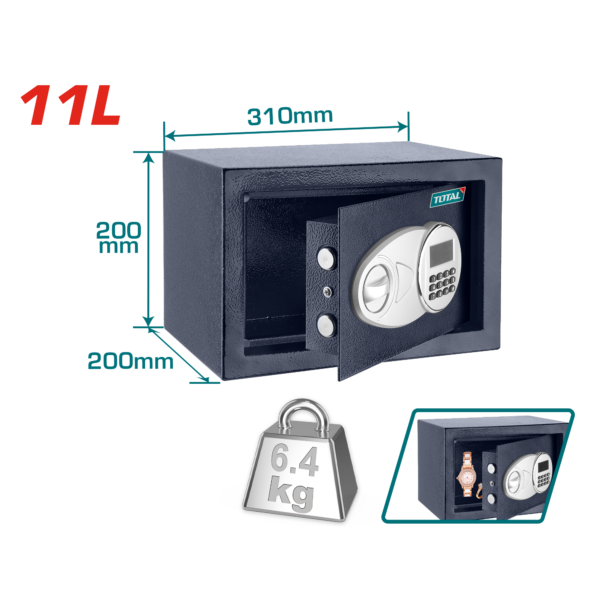 Caja de seguridad electrónica