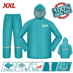 Pantalon y Poncho Impermeable con orificios de ventilación talla:XXL