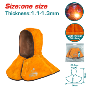 Gorro de Soldar de Piel de Vacuno 1.1-1.3 mm Talla Unica