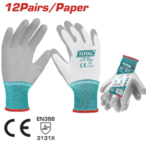 Guantes revestidos de PU
