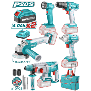 Kit combinado industrial inalámbrico de 5 piezas