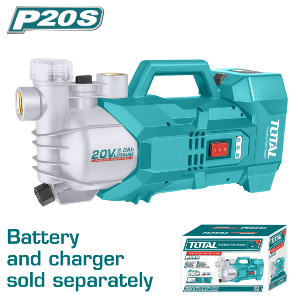 Bomba de Agua Inalámbrica 20V 180W(0.2Hp)