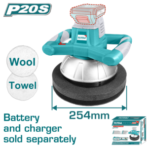 Pulidora Inalámbrica 20V 2500rpm 254mm