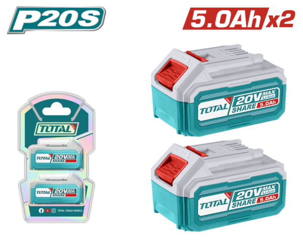 Juego de Bateria de Litio 20V 2 PZAS