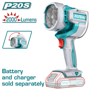 Lampara de Trabajo Inalámbrica  20V 24w 2000±10%