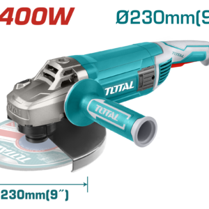 Esmeril Angular de 9" 2400W 6400 rpm 5/8"
