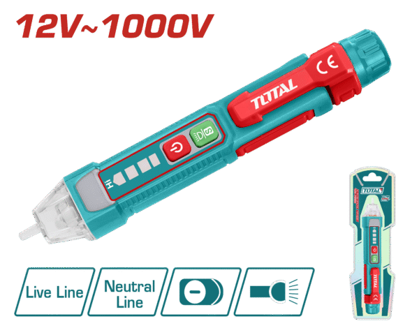 Detector de voltaje 12V /1000V 50/60 Hz