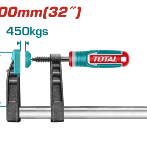 Prensa Sargento tipo F 120x800mm 450 Kg