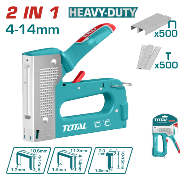 Engrapadora Industrial 2 en 1 (Grapas 4-14mm)