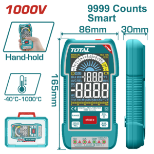Multimetro Digital 9999 cuentas 1000v