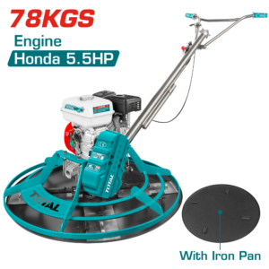 Llana de Poder Helicóptero para Concreto a Gasolina Motor Honda GX 160 4.0Kw 5.5HP