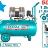 Compresor de aire 110V , 60 HZ, 1200W (1.6HP) 3400 rpm, cap: 50L