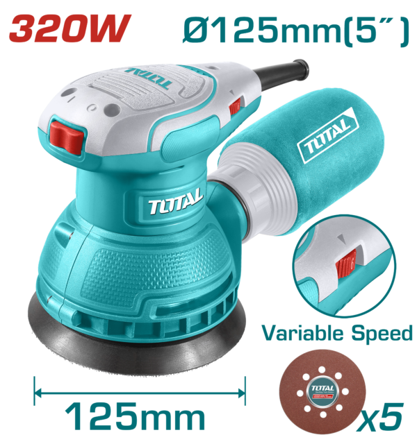 Lijadora Rotatoria 320W 8000-13200rpm