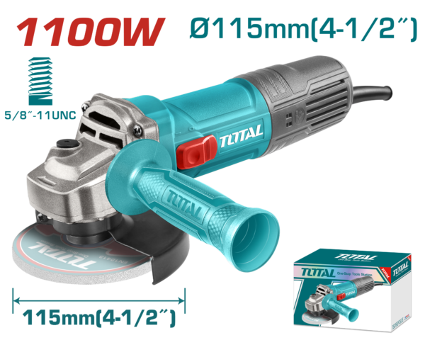 Esmeril Angular 1100W 1200rpm 4 1/2"