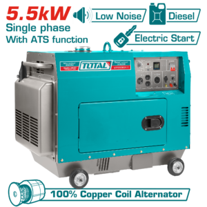 Generador a Diesel Insonorizado de 5.5KW