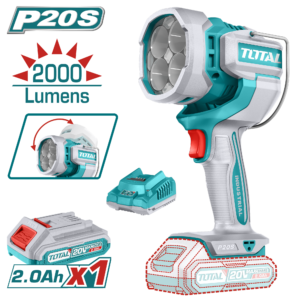 Lampara de Trabajo Inalámbrica  20V 22.5W 2000±10 Gira 130°