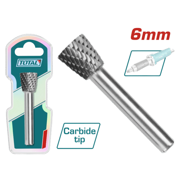Fresas Rotativas de Carburo de Tungsteno 6mm
